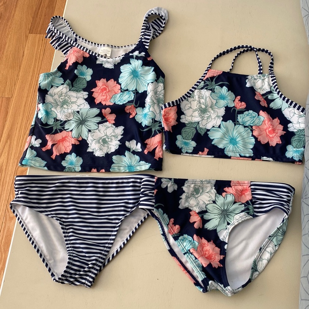 Girls 4pc swim suit